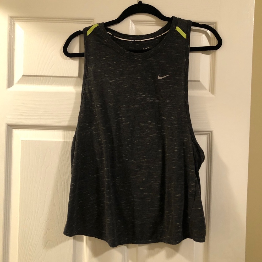 Nike running crop top